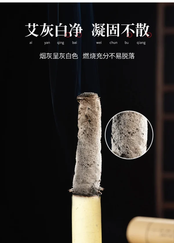 Premium Artemisia Argyi Moxa Stick – Authentic Moxibustion Herb for Traditional Chinese Therapy