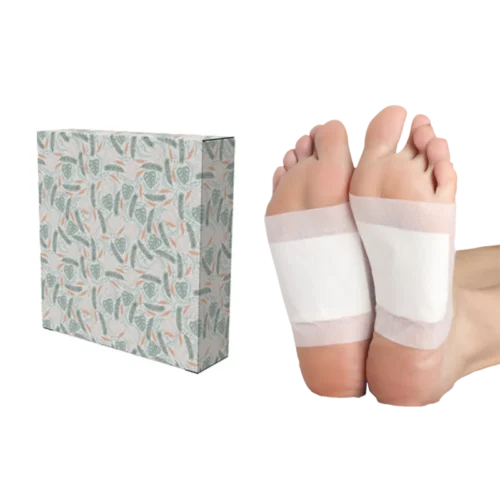 Mugwort Foot Patches: Designed for wellness, relaxation, and self-care product lines.