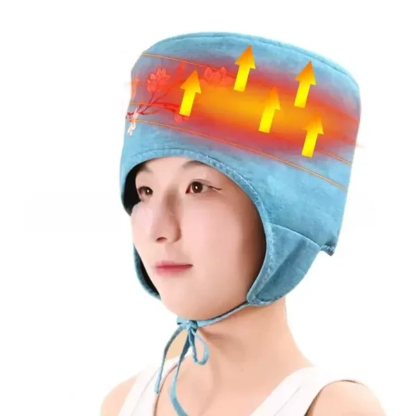 Moxa-Infused Electric Head Therapy Cap