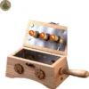 Traditional Moxa Wooden Case - Holding Type