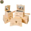 Traditional Moxa Wooden Case - Holding Type