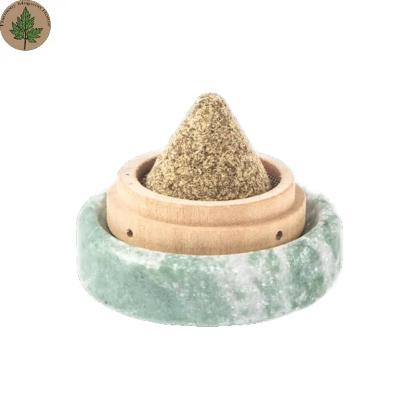 Stone Moxa Floss Tower Holder
