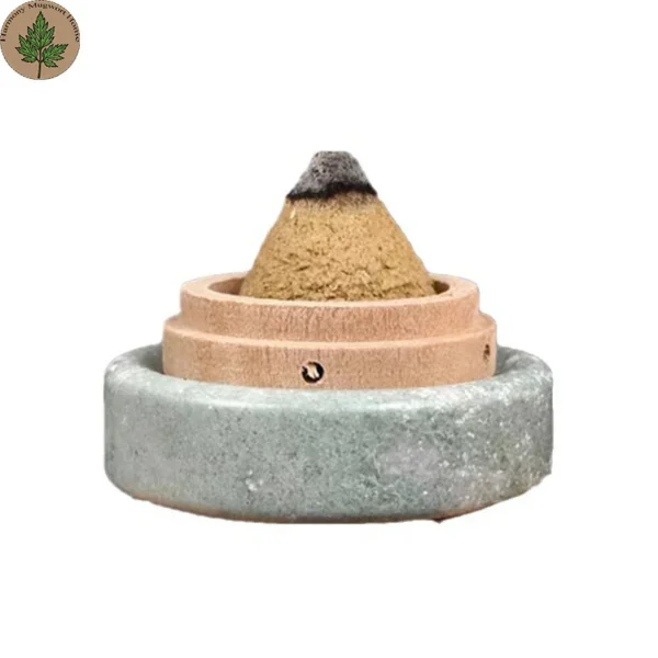 Stone Moxa Floss Tower Holder