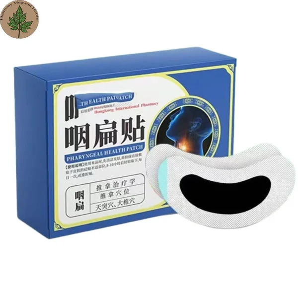 Mugwort Soothe-Throat Patch (2) Mugwort Soothe-Throat Patch