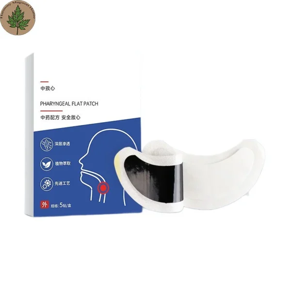 Mugwort Soothe-Throat Patch (4) Mugwort Soothe-Throat Patch