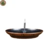 Multi-Functional Moxibustion Tray (2) Multi-Functional Metal Moxa Stick Tray