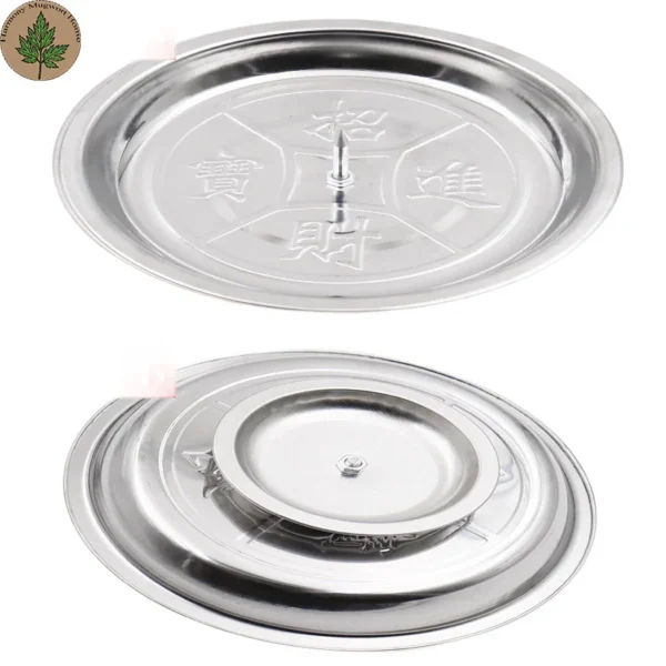 Multi-Functional Moxibustion Tray (3) Multi-Functional Metal Moxa Stick Tray