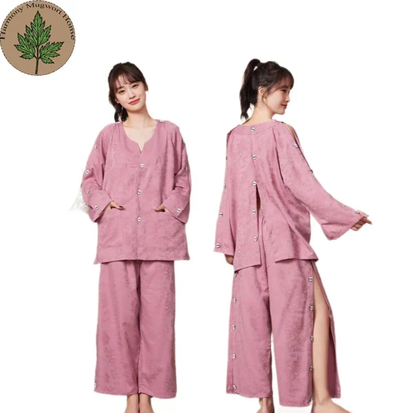 Open-Closure Moxibustion Apparel