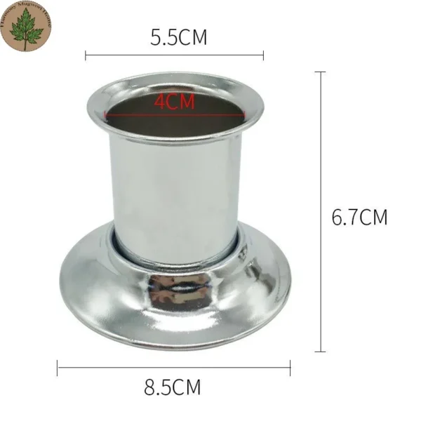 Stainless Steel Moxa Stick Extinguishing Base (3) Stainless Steel Moxa Stick Extinguishing Base